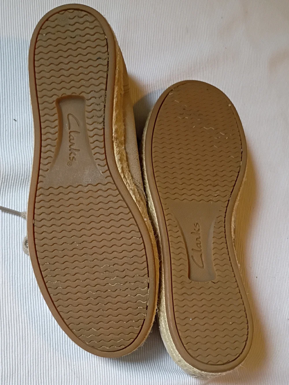 Clarks Collection Women's Suede Espadrille Sneaker Flats